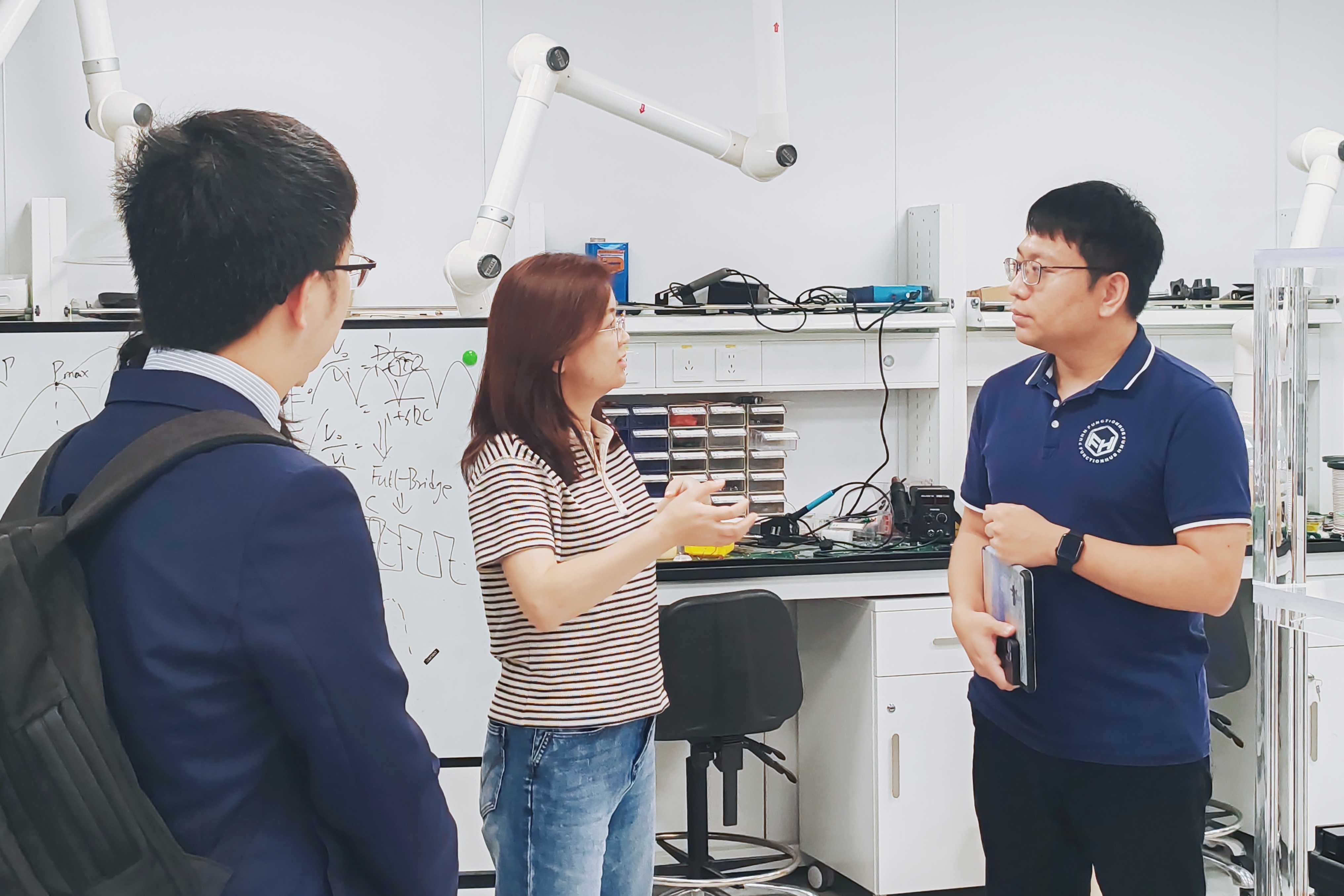Dr. Meng's Lab Visit